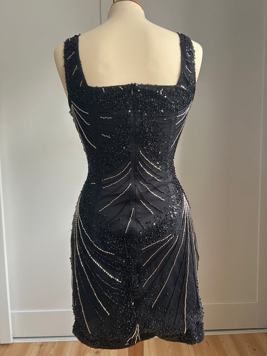 Black Starlight Mini Dress