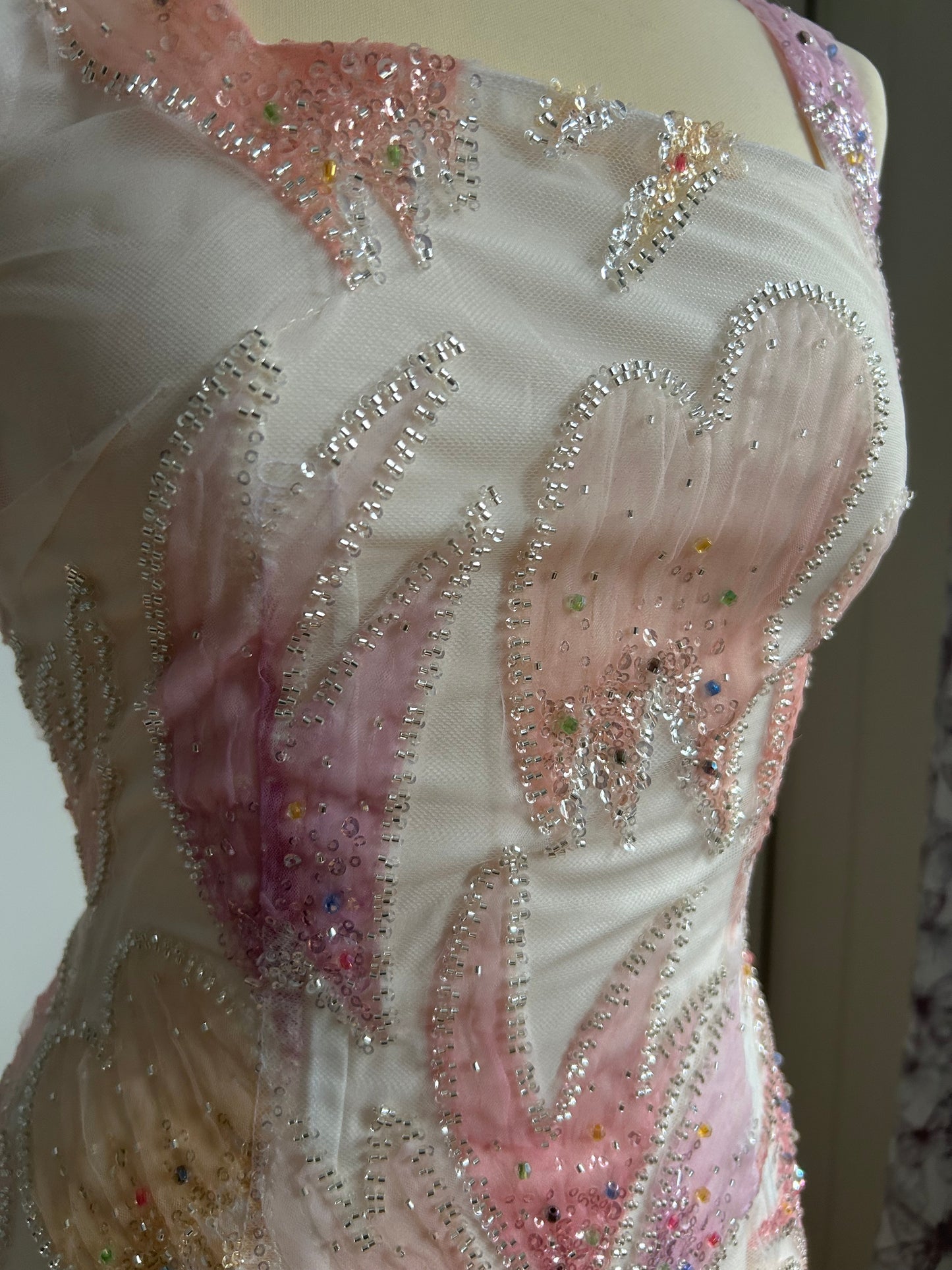 Blush Petal Mini Dress