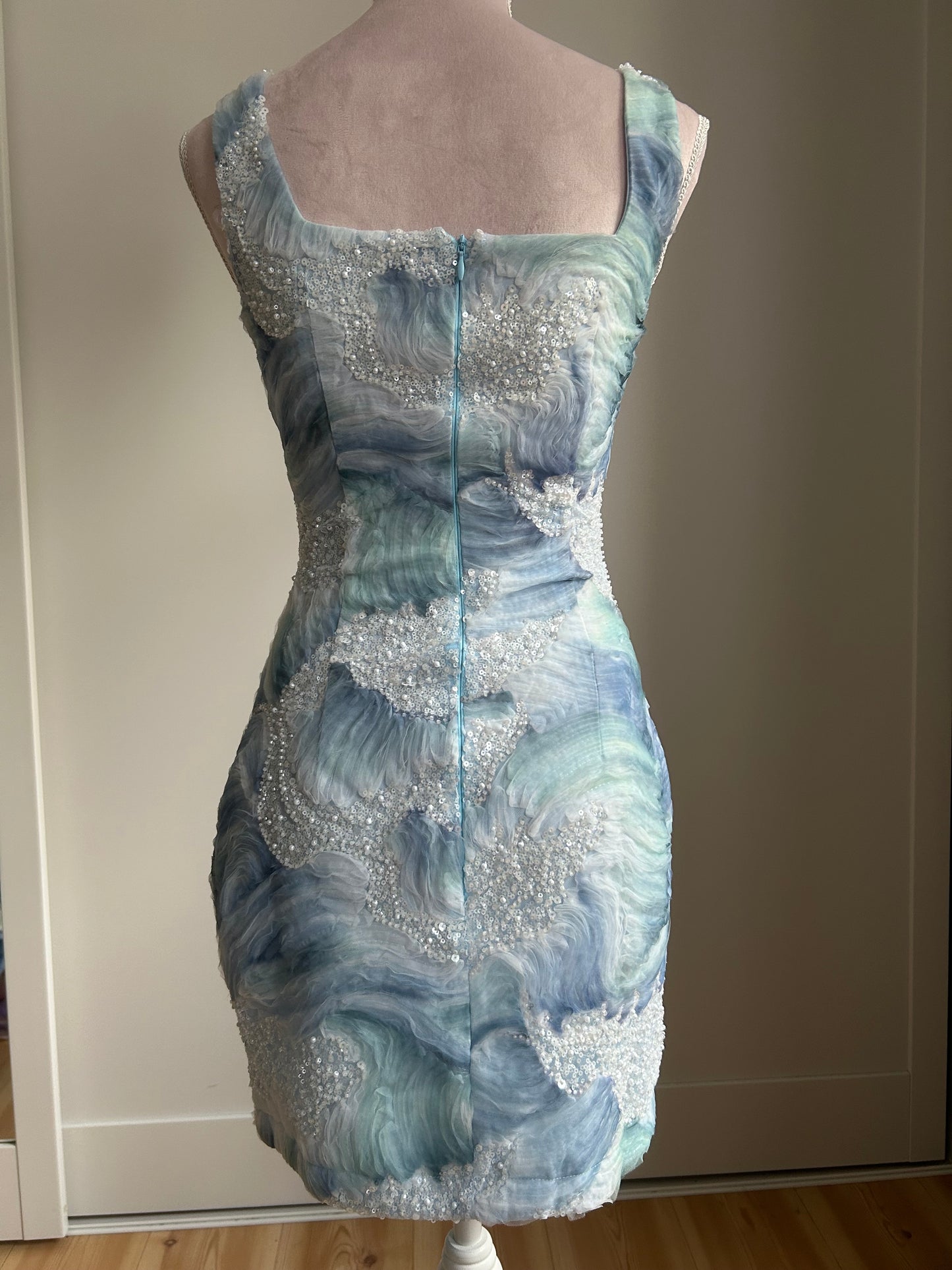 Ocean Mist Mini Dress