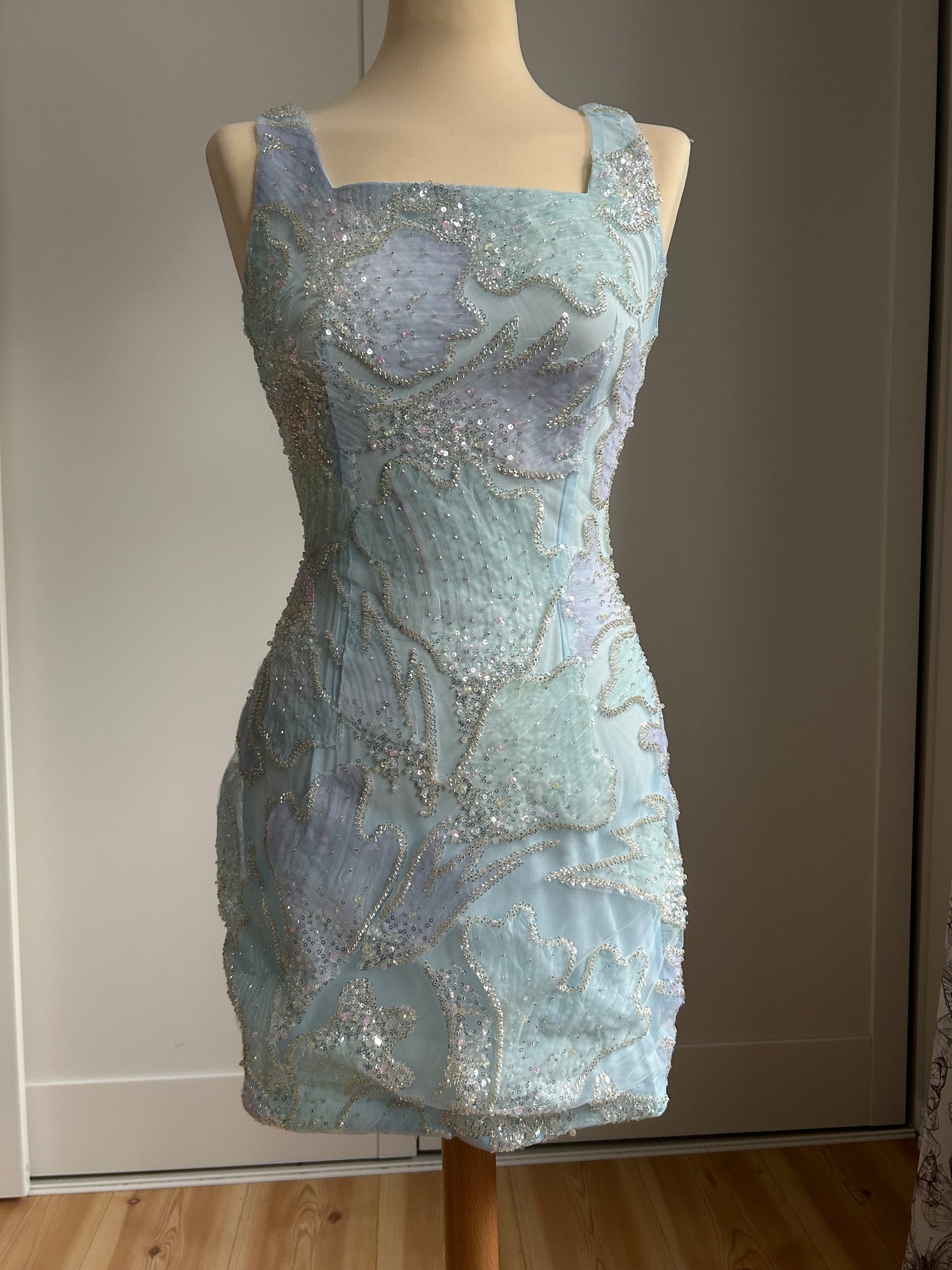 Celeste Bloom Mini Dress