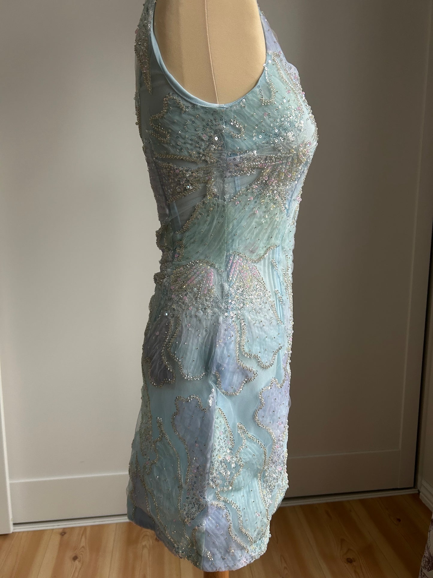 Celeste Bloom Mini Dress