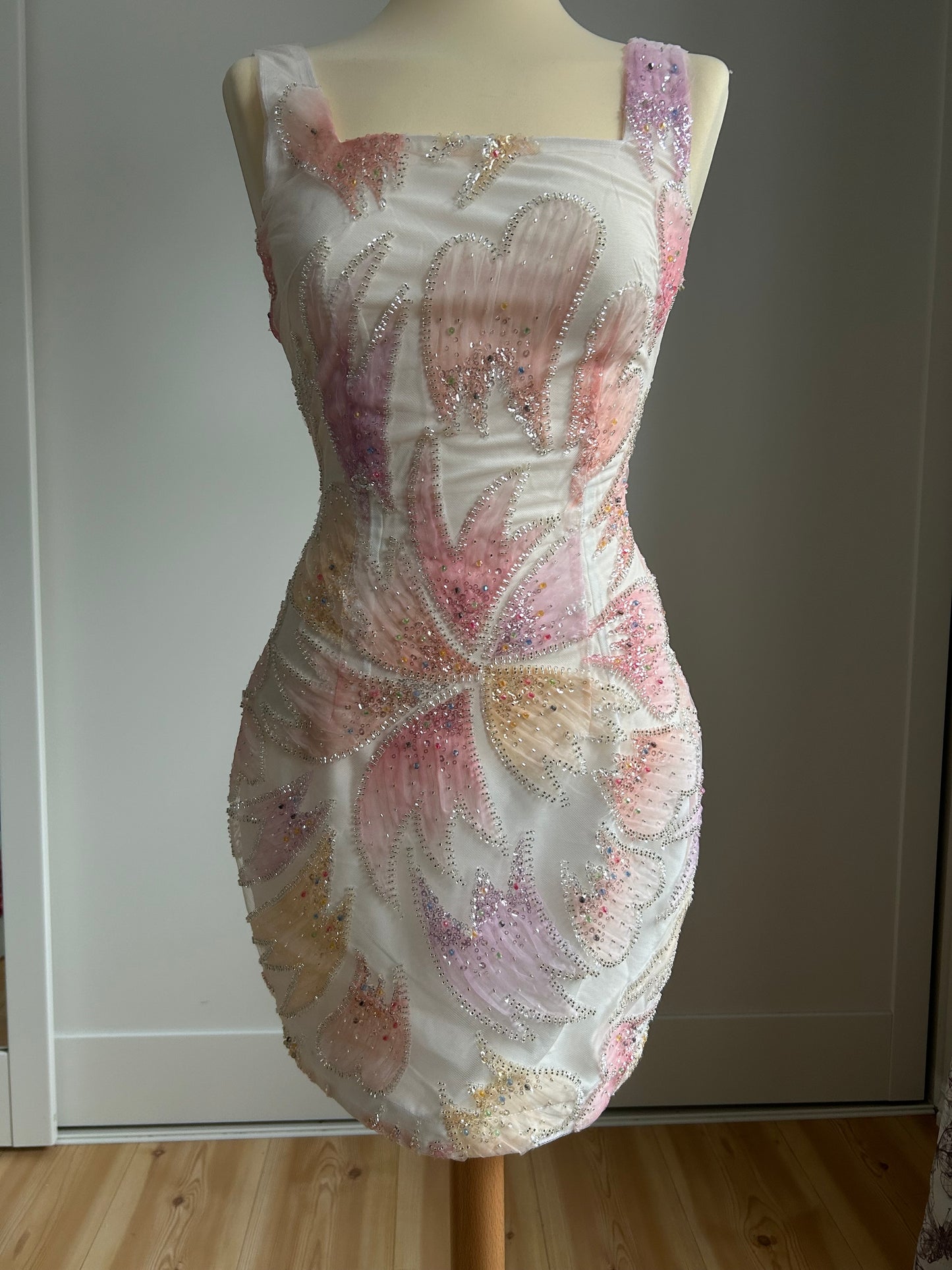 Blush Petal Mini Dress