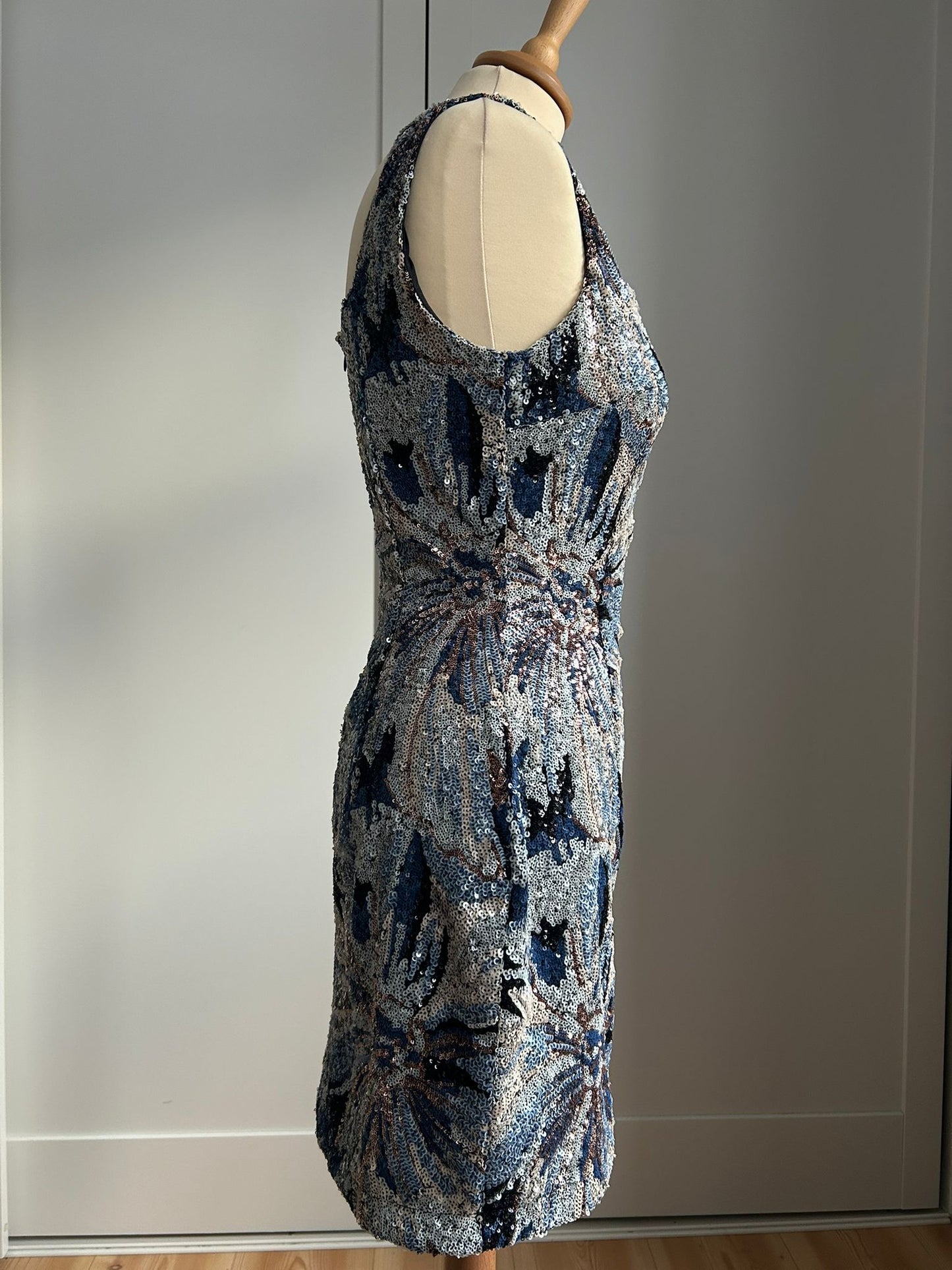 Midnight Burst Mini Dress