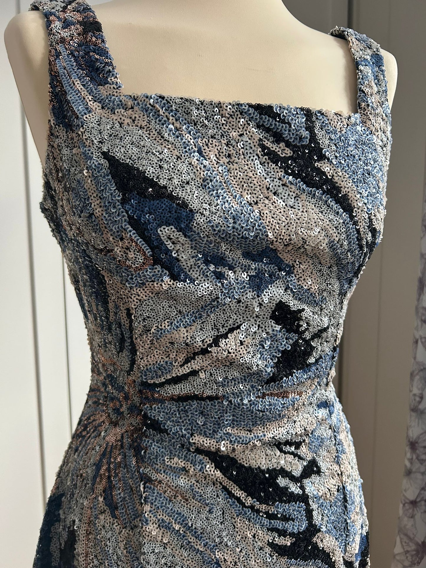 Midnight Burst Mini Dress