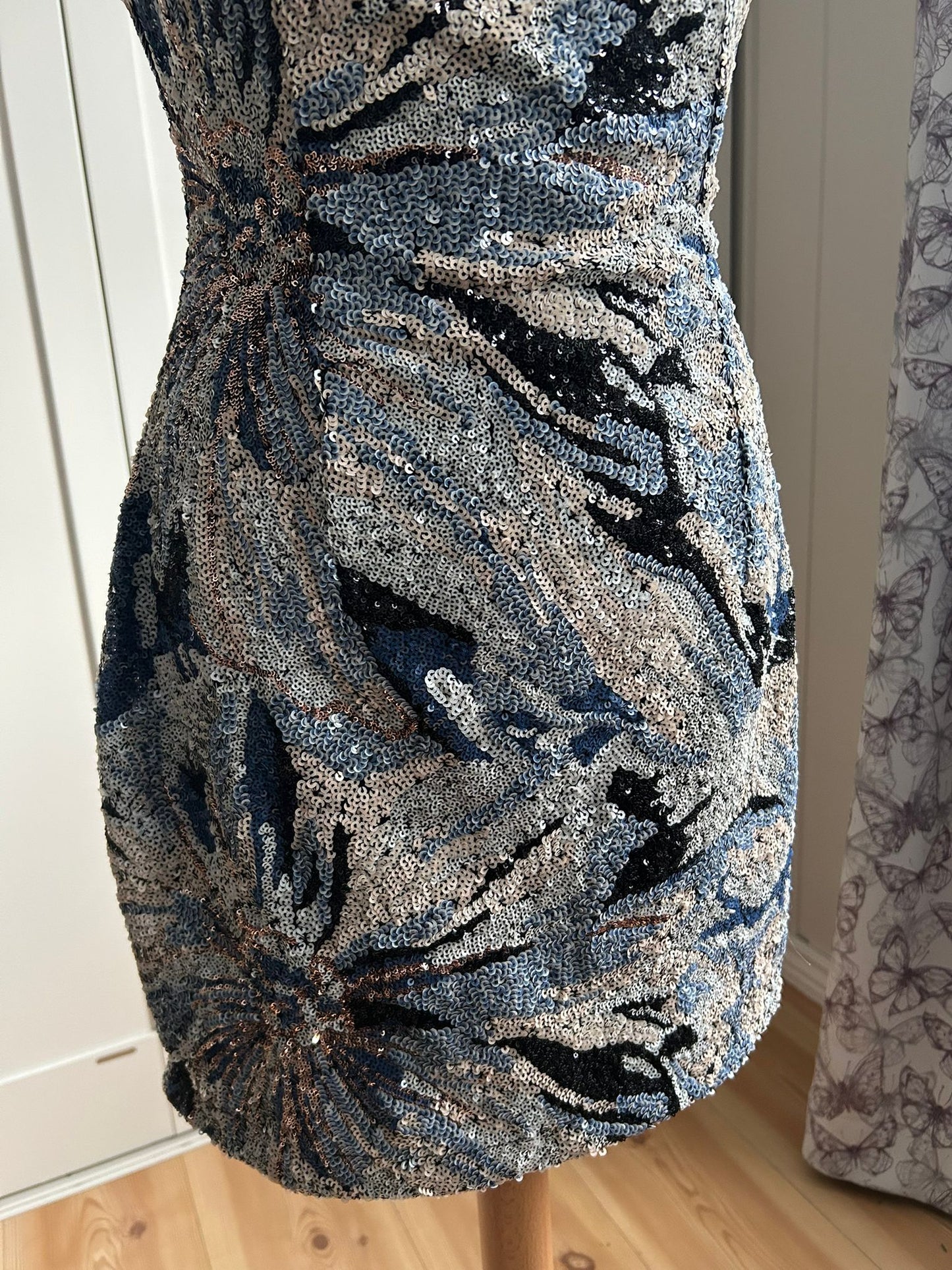 Midnight Burst Mini Dress